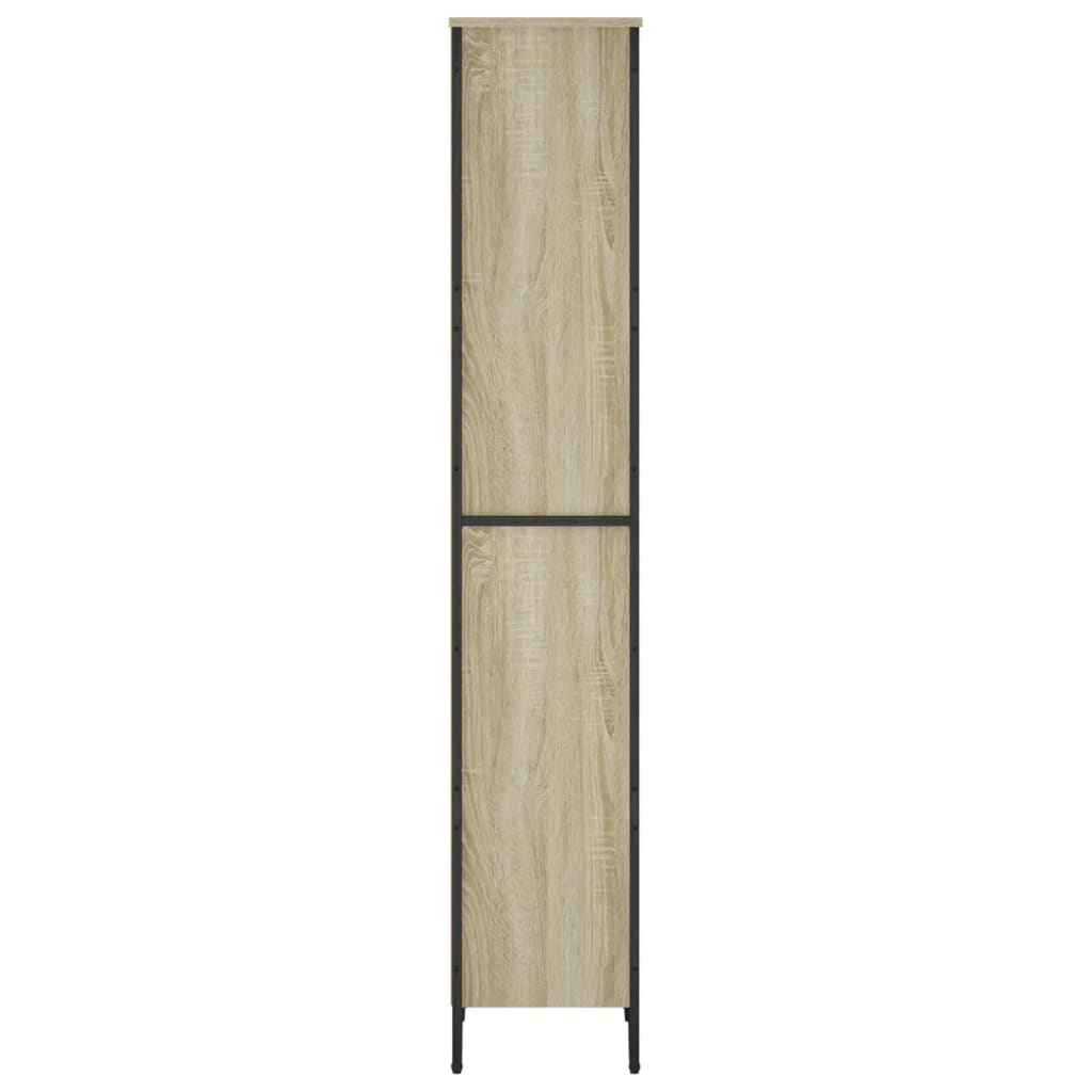 vidaXL Bibliotecă, stejar sonoma, 50x31x169 cm, lemn prelucrat vidaXL Bibliotecă, stejar sonoma, 50x31x169 cm, lemn prelucrat