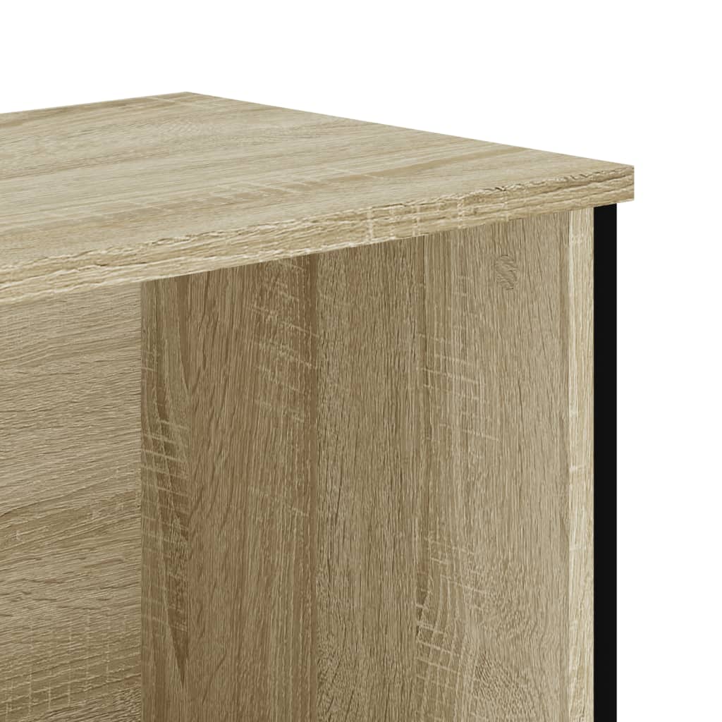 vidaXL Bibliotecă, stejar sonoma, 50x31x169 cm, lemn prelucrat vidaXL Bibliotecă, stejar sonoma, 50x31x169 cm, lemn prelucrat