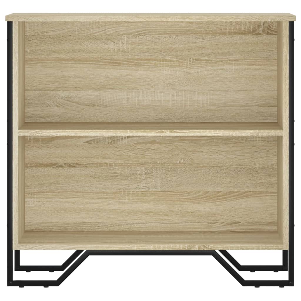 vidaXL Bibliotecă, stejar sonoma, 80x31x74,5 cm, lemn prelucrat vidaXL Bibliotecă, stejar sonoma, 80x31x74,5 cm, lemn prelucrat