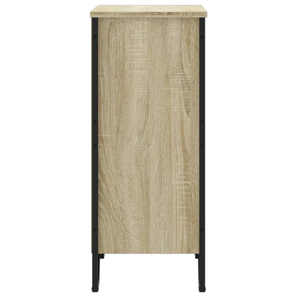 vidaXL Bibliotecă, stejar sonoma, 80x31x74,5 cm, lemn prelucrat vidaXL Bibliotecă, stejar sonoma, 80x31x74,5 cm, lemn prelucrat
