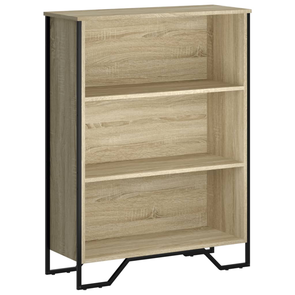 vidaXL Bibliotecă, stejar sonoma, 80x31x106 cm, lemn prelucrat vidaXL Bibliotecă, stejar sonoma, 80x31x106 cm, lemn prelucrat