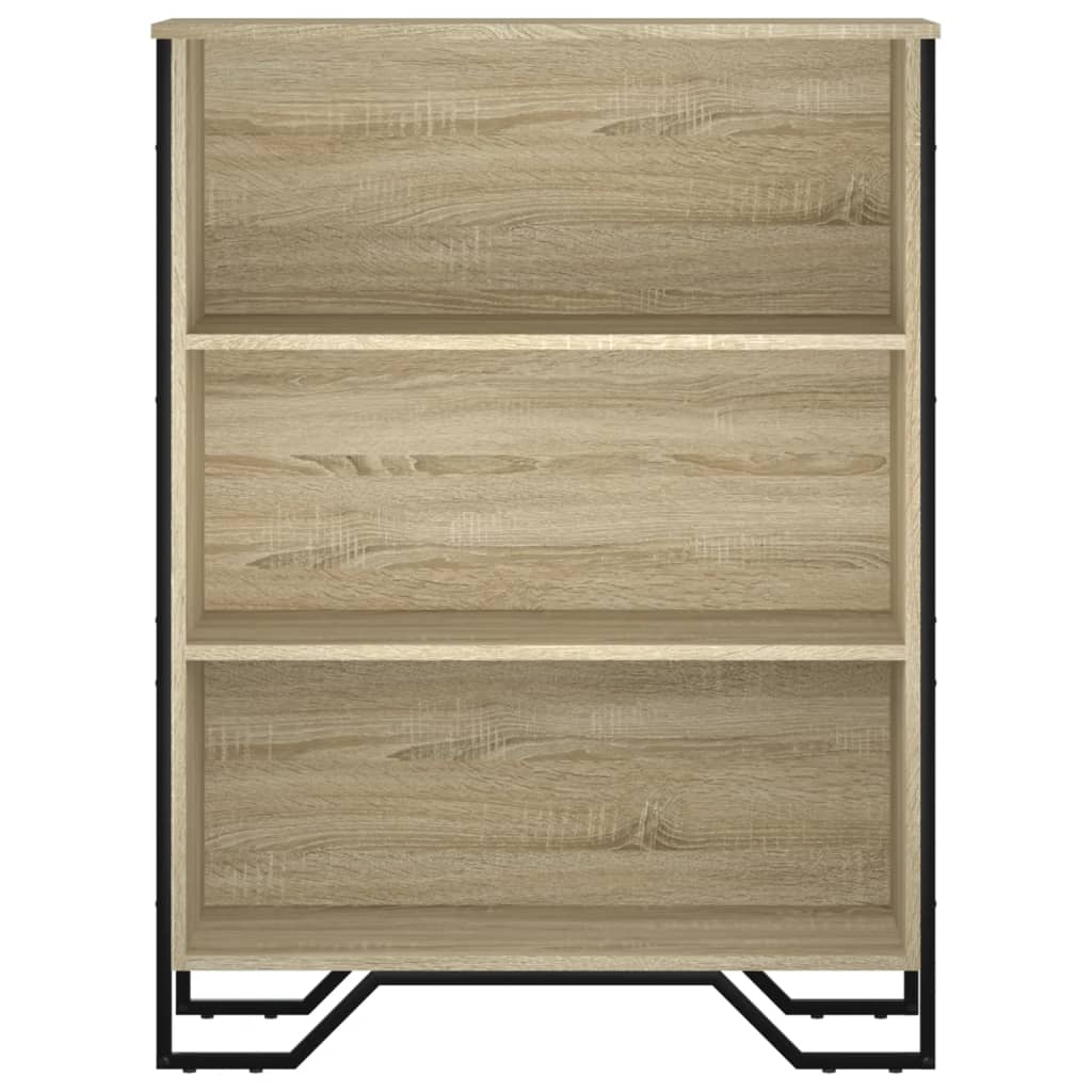 vidaXL Bibliotecă, stejar sonoma, 80x31x106 cm, lemn prelucrat vidaXL Bibliotecă, stejar sonoma, 80x31x106 cm, lemn prelucrat