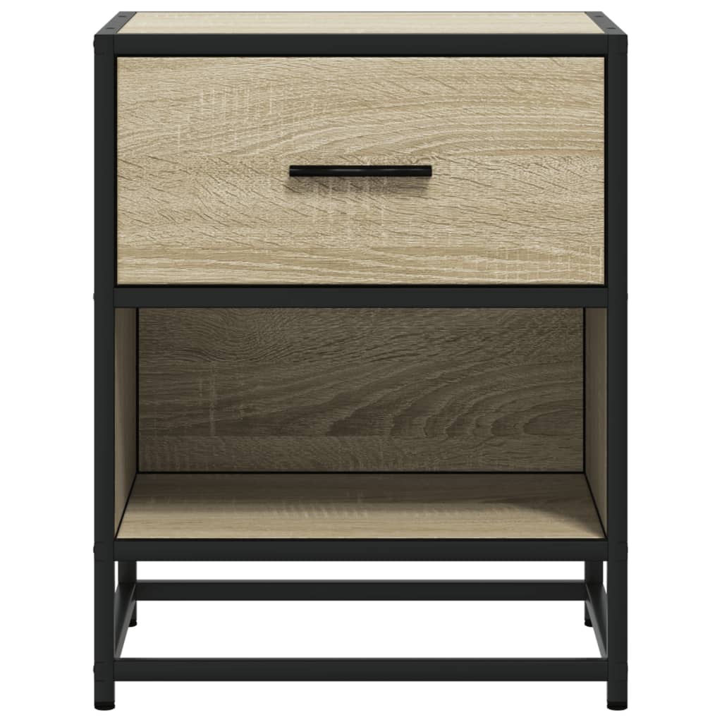 vidaXL Noptieră, stejar sonoma, 40x31x50 cm, lemn prelucrat vidaXL Noptieră, stejar sonoma, 40x31x50 cm, lemn prelucrat