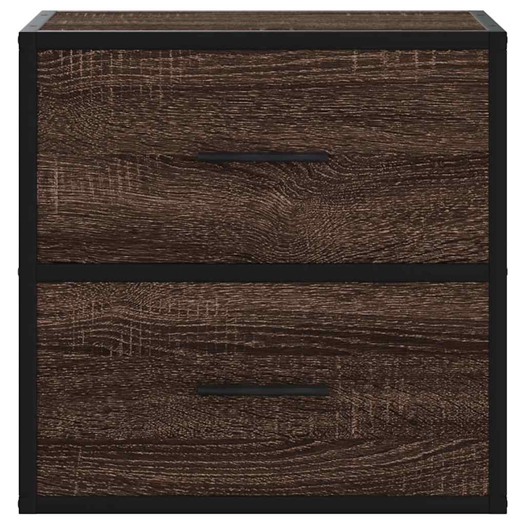 vidaXL Noptieră de perete, stejar maro, 40x31x39,5 cm vidaXL Noptieră de perete, stejar maro, 40x31x39,5 cm
