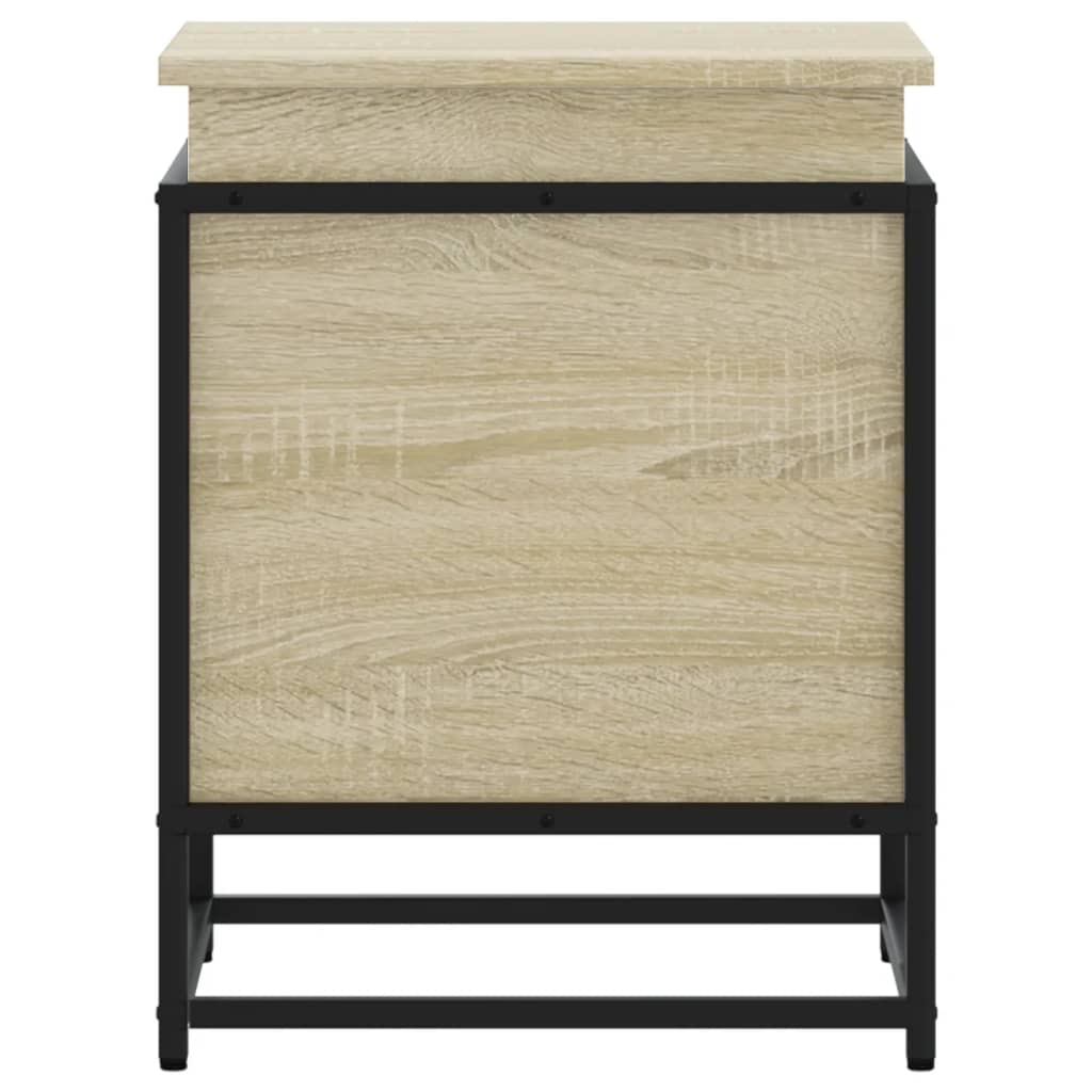 vidaXL Cutie depozitare stejar sonoma 40x40x51,5cm lemn prelucrat vidaXL Cutie depozitare stejar sonoma 40x40x51,5cm lemn prelucrat