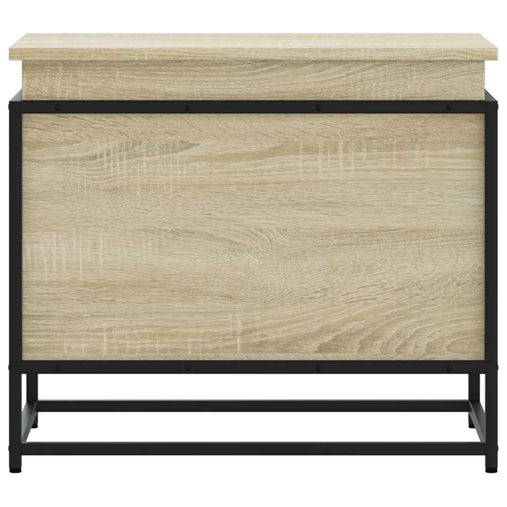 vidaXL Cutie depozitare stejar sonoma 60x40x51,5 cm lemn prelucrat vidaXL Cutie depozitare stejar sonoma 60x40x51,5 cm lemn prelucrat
