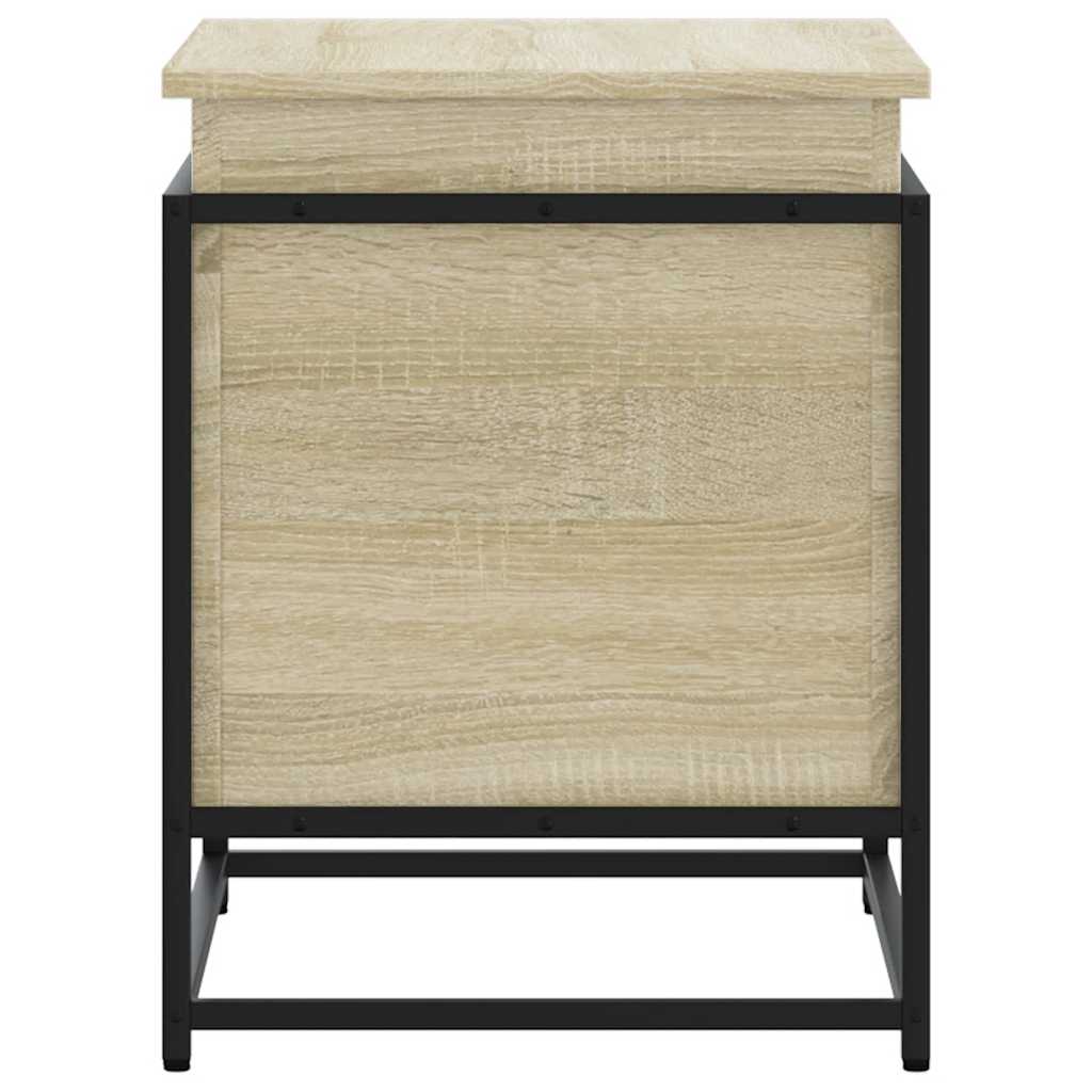 vidaXL Cutie depozitare stejar sonoma 60x40x51,5 cm lemn prelucrat vidaXL Cutie depozitare stejar sonoma 60x40x51,5 cm lemn prelucrat