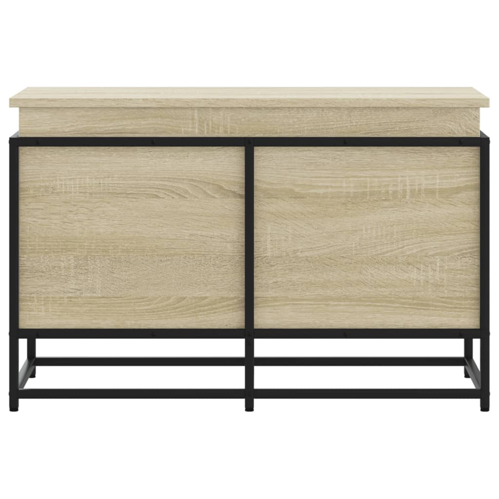 vidaXL Cutie depozitare stejar sonoma 80x40x51,5 cm lemn prelucrat vidaXL Cutie depozitare stejar sonoma 80x40x51,5 cm lemn prelucrat