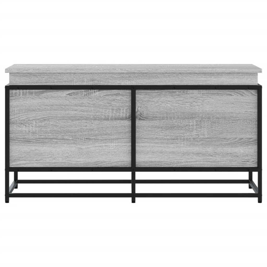 vidaXL Cutie depozitare gri sonoma 100x40x51,5 cm lemn prelucrat vidaXL Cutie depozitare gri sonoma 100x40x51,5 cm lemn prelucrat