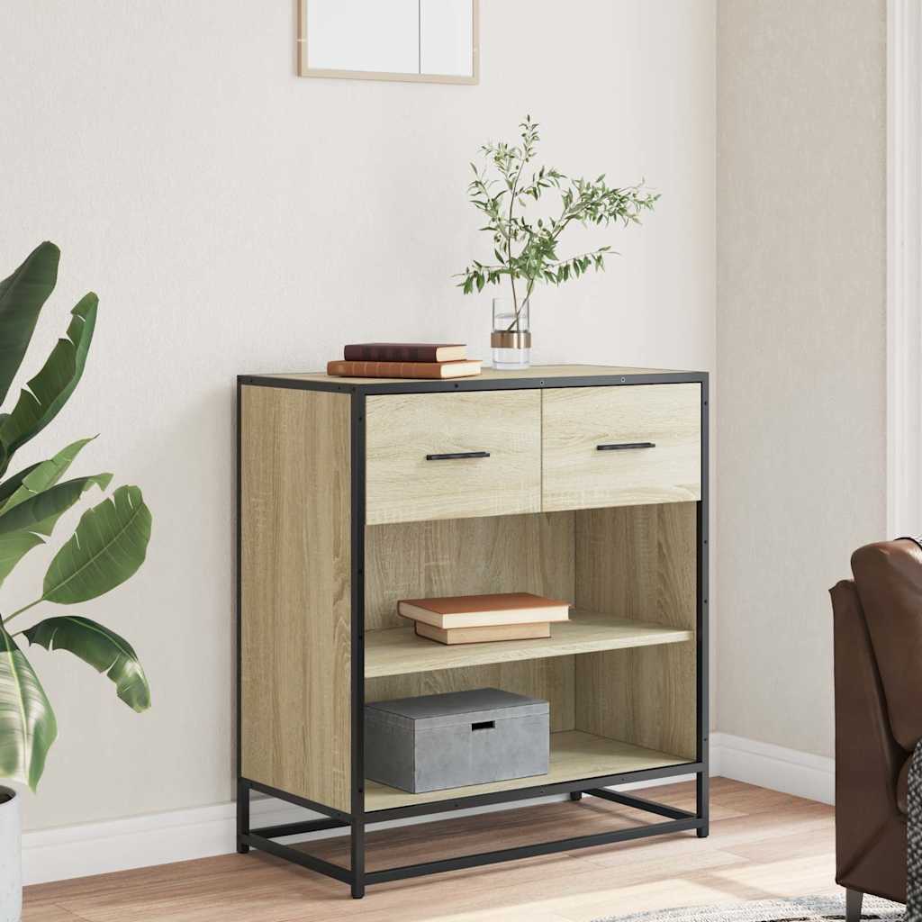 vidaXL Bufetă Stejar Sonoma 68x35x76 cm Lemn prelucrat
