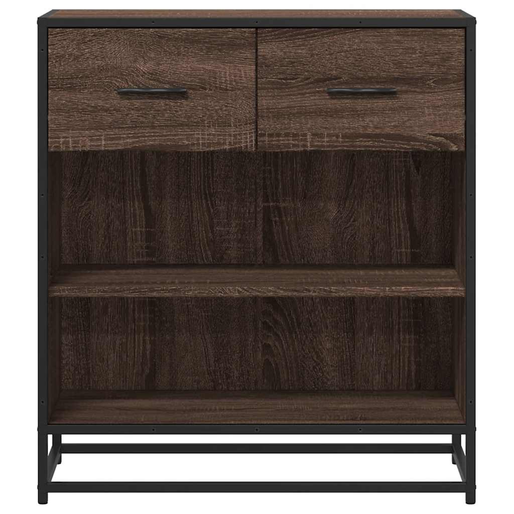 vidaXL Bufetă Stejar maro 68x35x76 cm Lemn prelucrat vidaXL Bufetă Stejar maro 68x35x76 cm Lemn prelucrat