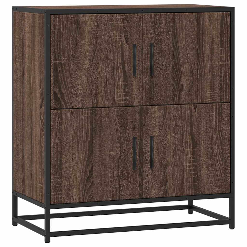 vidaXL Bufetă Stejar maro 68x35x76 cm Lemn prelucrat vidaXL Bufetă Stejar maro 68x35x76 cm Lemn prelucrat