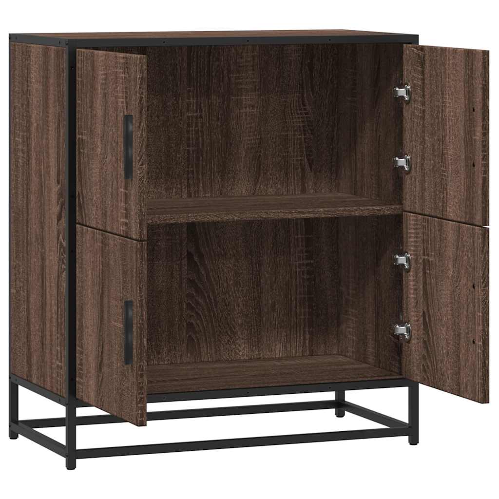 vidaXL Bufetă Stejar maro 68x35x76 cm Lemn prelucrat vidaXL Bufetă Stejar maro 68x35x76 cm Lemn prelucrat