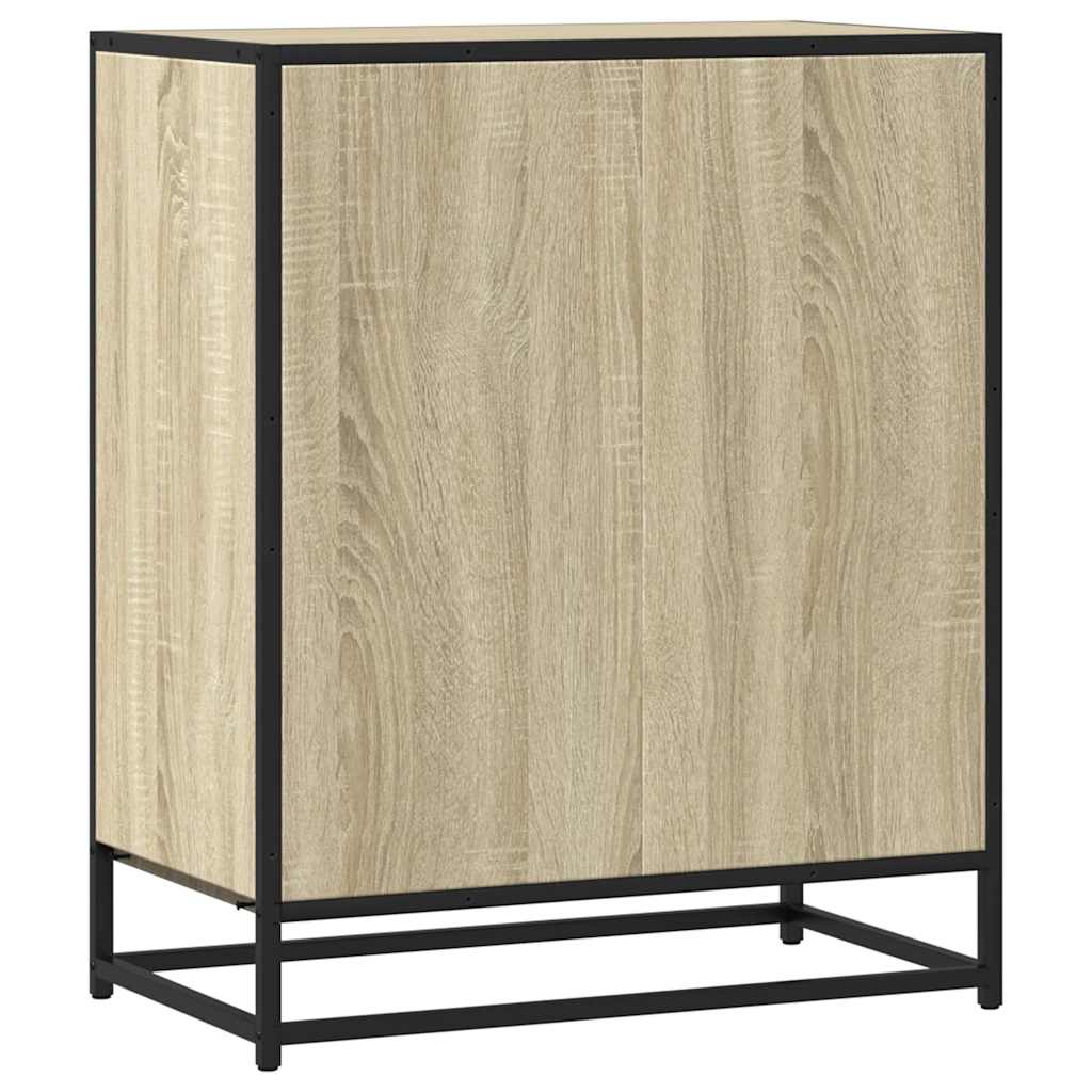 vidaXL Dulap, stejar sonoma, 62x35x76 cm, lemn prelucrat