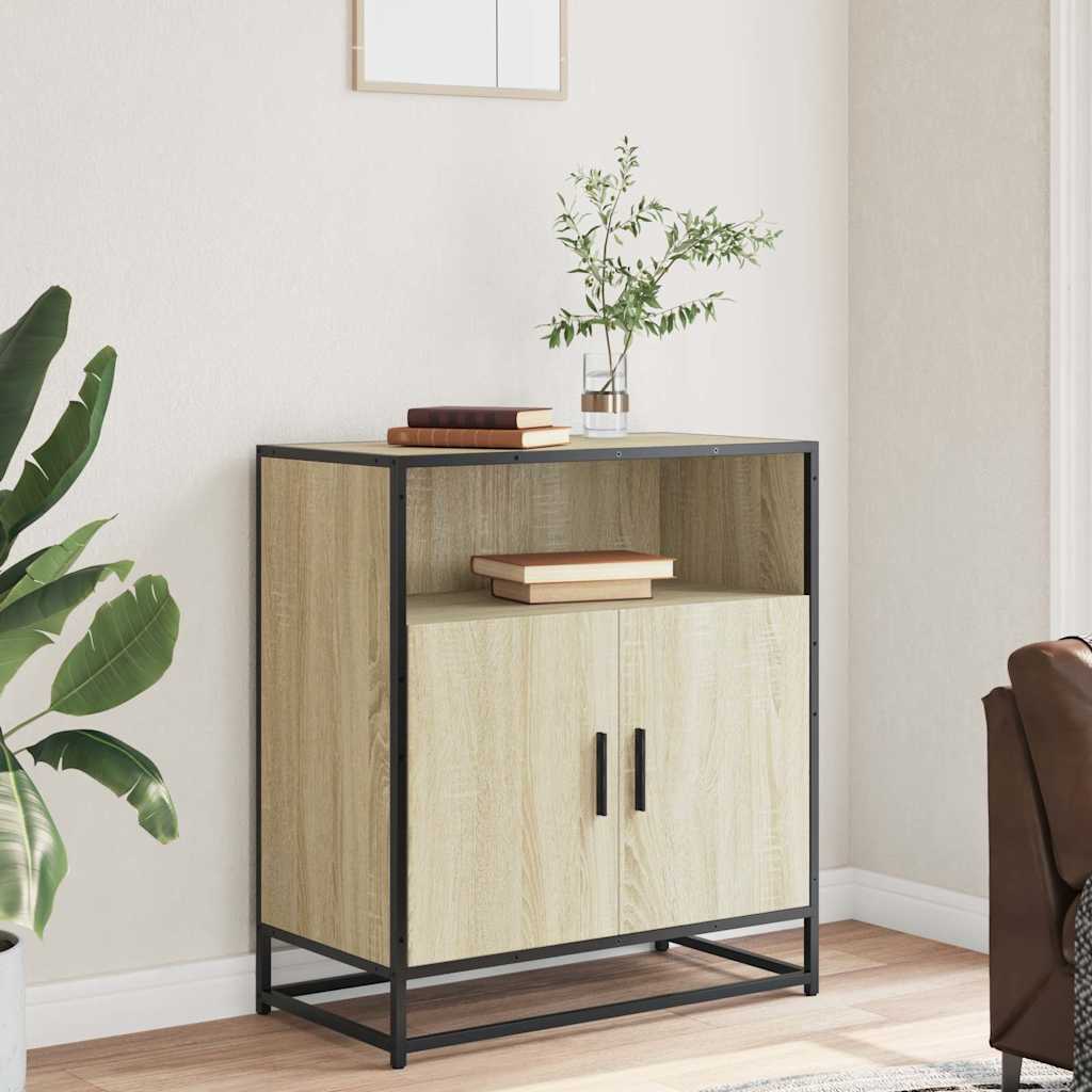 vidaXL Bufetă Stejar Sonoma 68x35x76 cm Lemn prelucrat