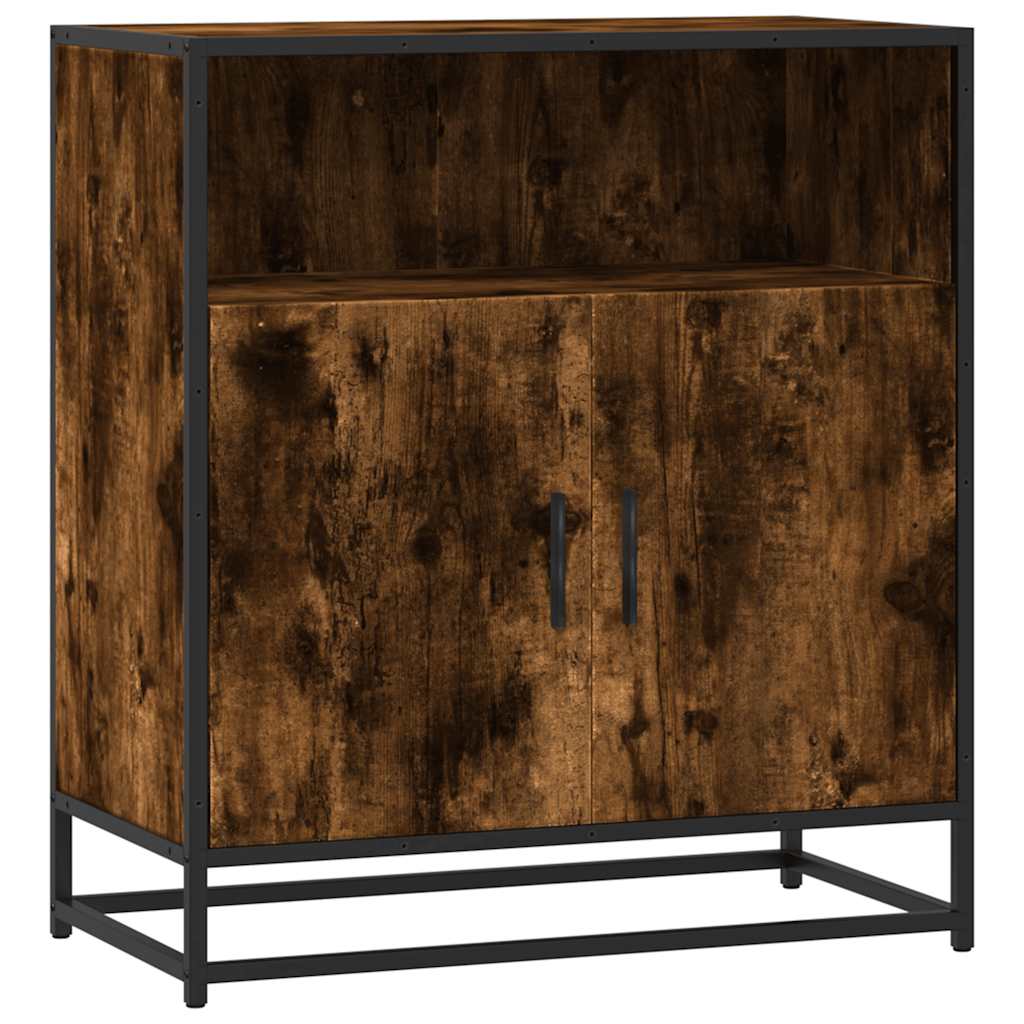 vidaXL Bufetă Stejar afumat 68x35x76 cm Lemn prelucrat
