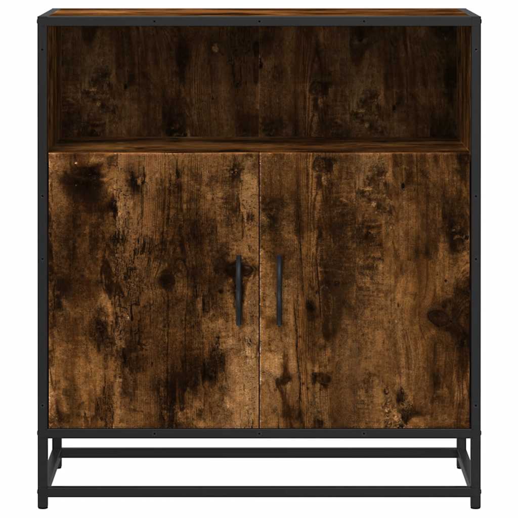 vidaXL Bufetă Stejar afumat 68x35x76 cm Lemn prelucrat