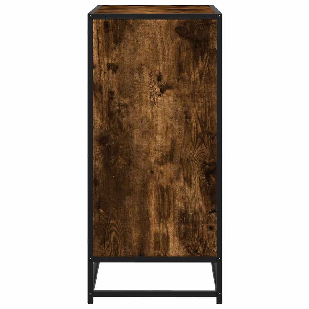 vidaXL Bufetă Stejar afumat 68x35x76 cm Lemn prelucrat