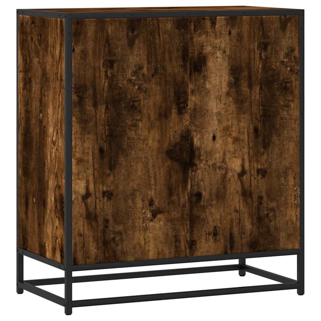 vidaXL Bufetă Stejar afumat 68x35x76 cm Lemn prelucrat