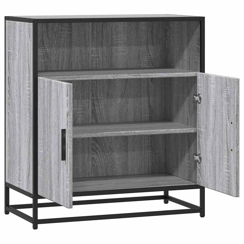 vidaXL Bufetă gri Sonoma 68x35x76 cm din lemn prelucrat vidaXL Bufetă gri Sonoma 68x35x76 cm din lemn prelucrat