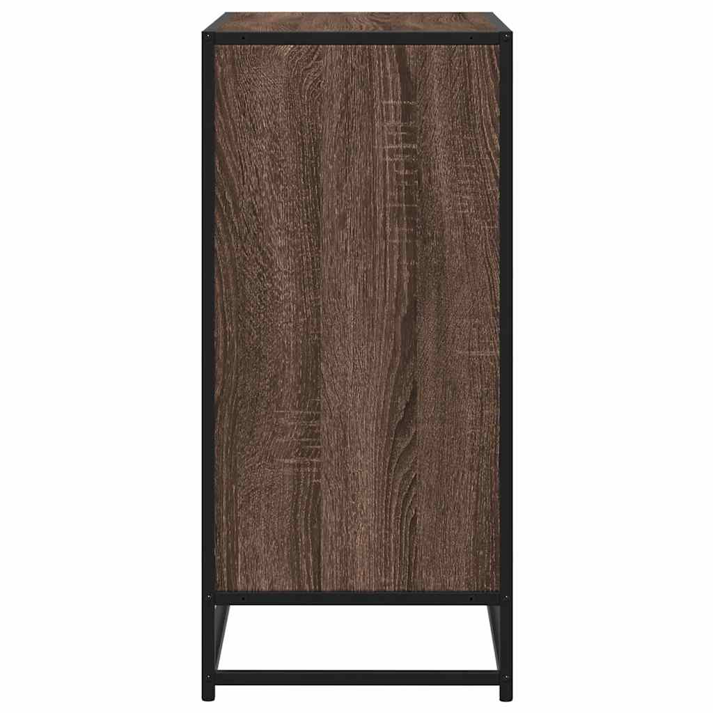 vidaXL Bufetă Stejar maro 68x35x76 cm Lemn prelucrat vidaXL Bufetă Stejar maro 68x35x76 cm Lemn prelucrat