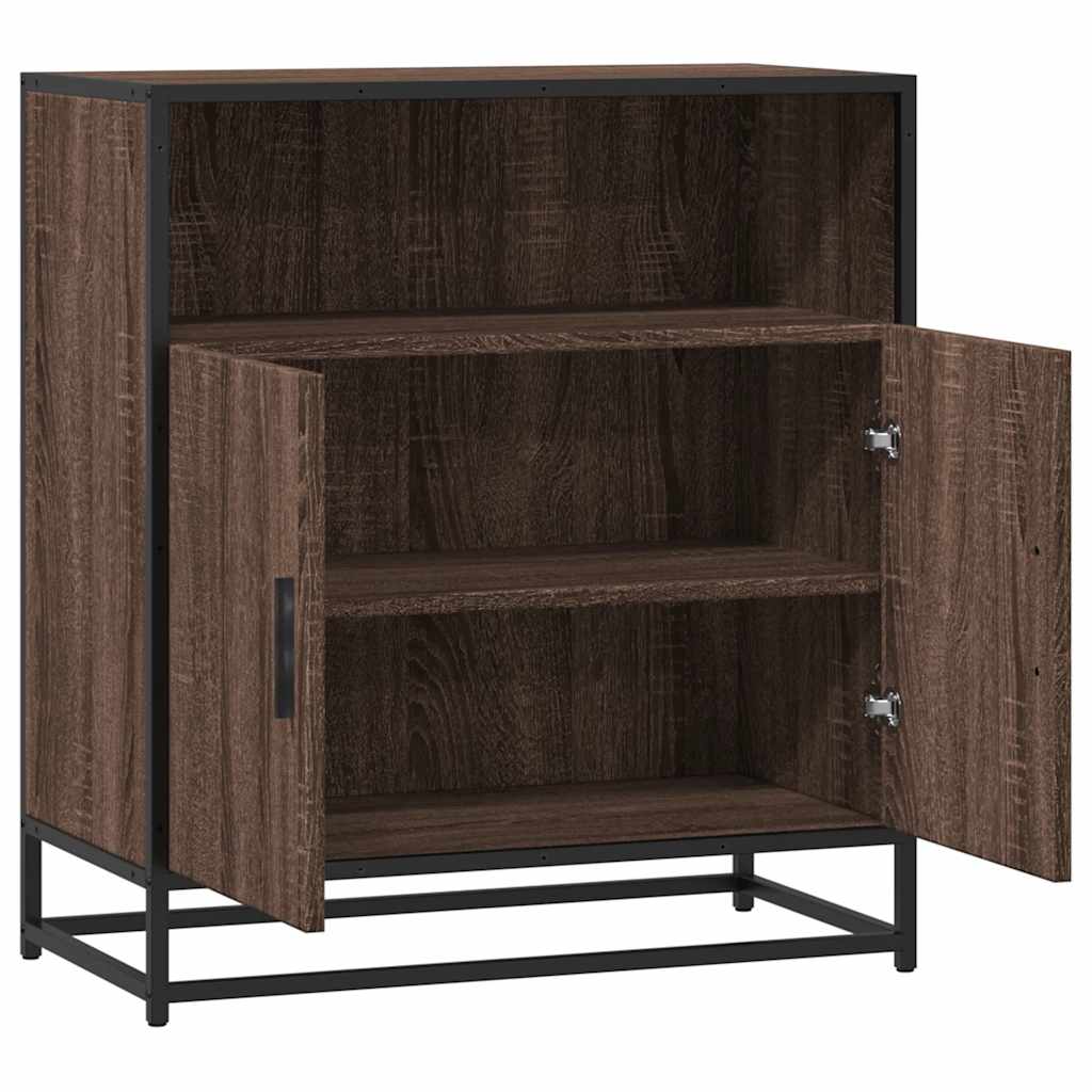 vidaXL Bufetă Stejar maro 68x35x76 cm Lemn prelucrat vidaXL Bufetă Stejar maro 68x35x76 cm Lemn prelucrat