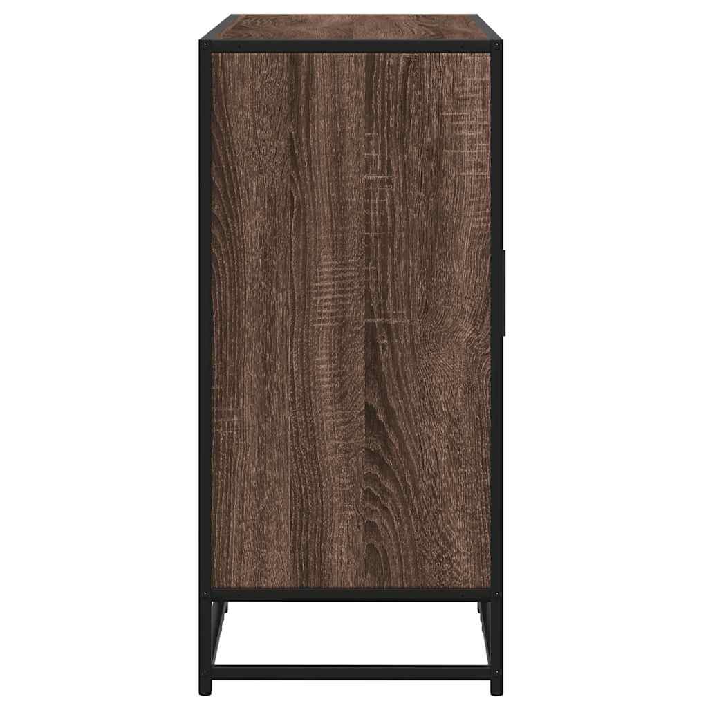 vidaXL Servantă, stejar maro, 94x35x76 cm, lemn compozit