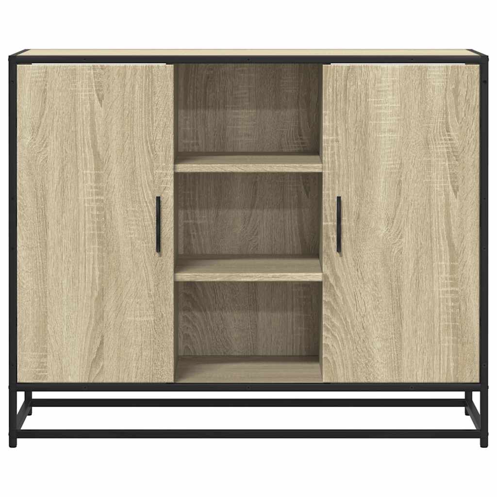 vidaXL Dulap, stejar sonoma, 92x35x76 cm, lemn prelucrat