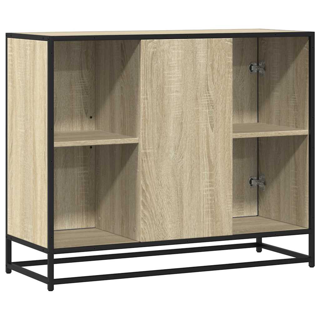 vidaXL Dulap, stejar sonoma, 92x35x76 cm, lemn prelucrat