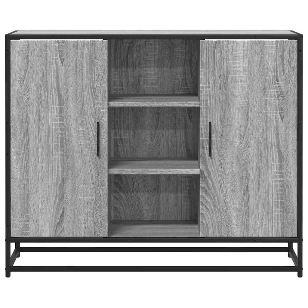 vidaXL Dulap, gri sonoma, 92x35x76 cm, lemn prelucrat