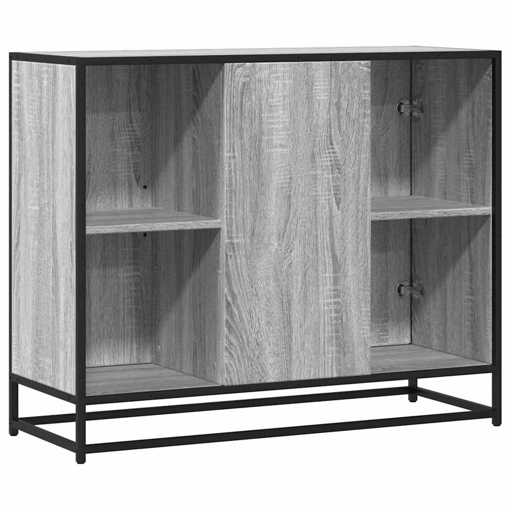 vidaXL Dulap, gri sonoma, 92x35x76 cm, lemn prelucrat