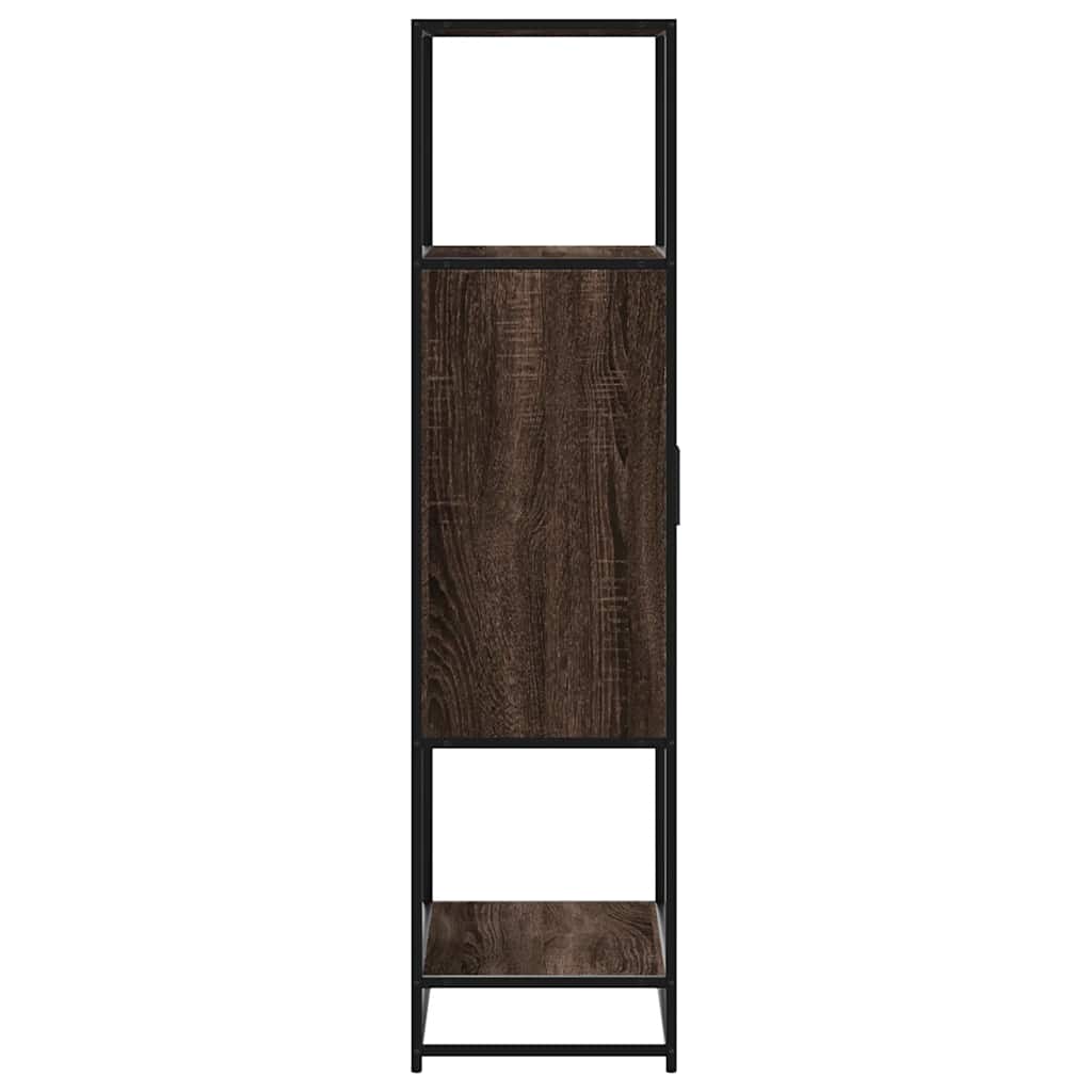 vidaXL Dulapuru Stejar maro 68x35x139 cm lemn și metal prelucrat vidaXL Dulapuru Stejar maro 68x35x139 cm lemn și metal prelucrat