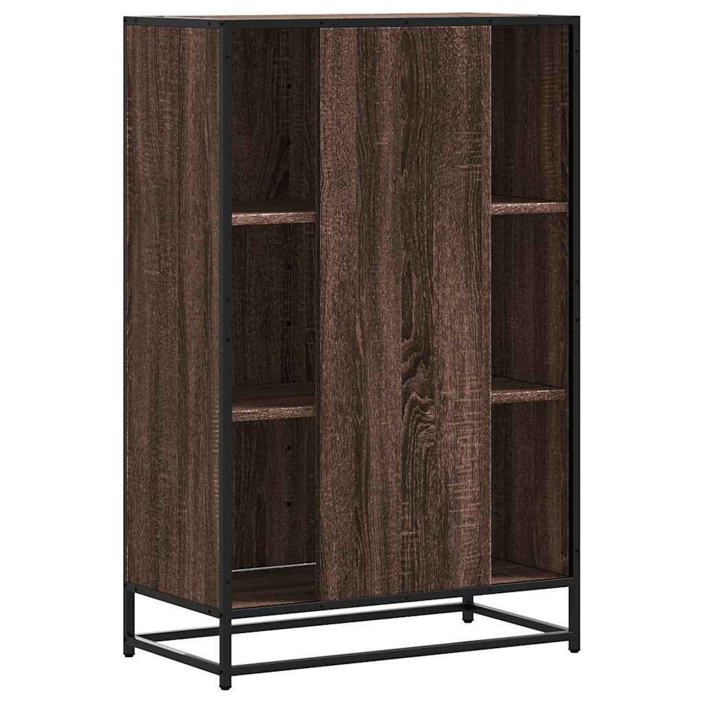 vidaXL Dulapuru stejar maro 68x35x106,5 cm lemn și metal prelucrat vidaXL Dulapuru stejar maro 68x35x106,5 cm lemn și metal prelucrat