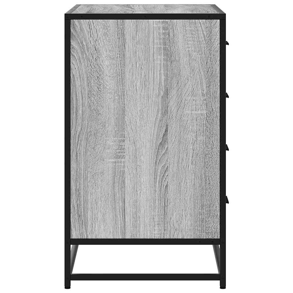 vidaXL Dulap cu sertar, gri sonoma, 70x41x70 cm, lemn prelucrat vidaXL Dulap cu sertar, gri sonoma, 70x41x70 cm, lemn prelucrat