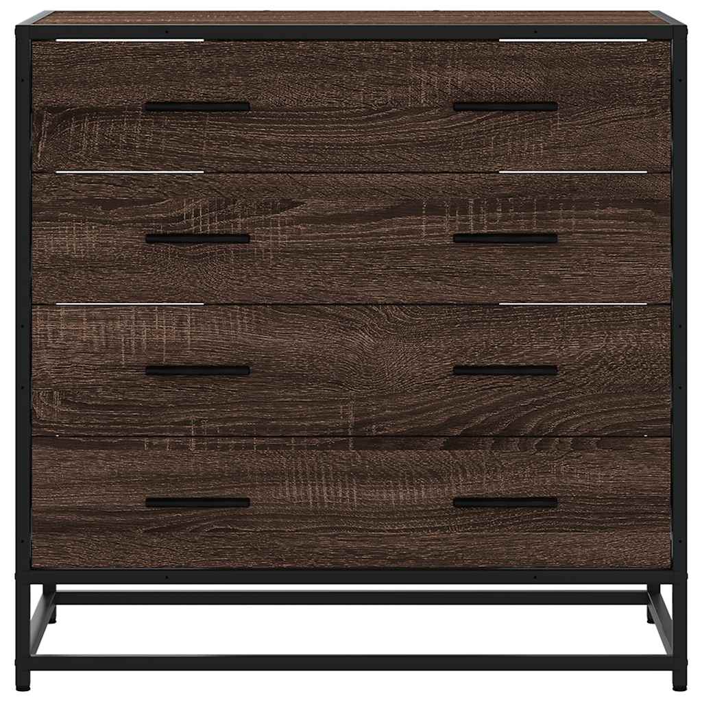 vidaXL Dulap cu sertar, stejar maro, 70x41x70 cm, lemn prelucrat vidaXL Dulap cu sertar, stejar maro, 70x41x70 cm, lemn prelucrat