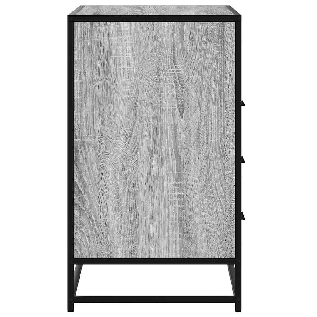 vidaXL Dulap cu sertar, gri sonoma, 70x41x70 cm, lemn prelucrat vidaXL Dulap cu sertar, gri sonoma, 70x41x70 cm, lemn prelucrat