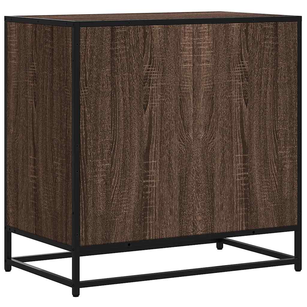 vidaXL Dulap cu sertar, stejar maro, 70x41x70 cm, lemn prelucrat
