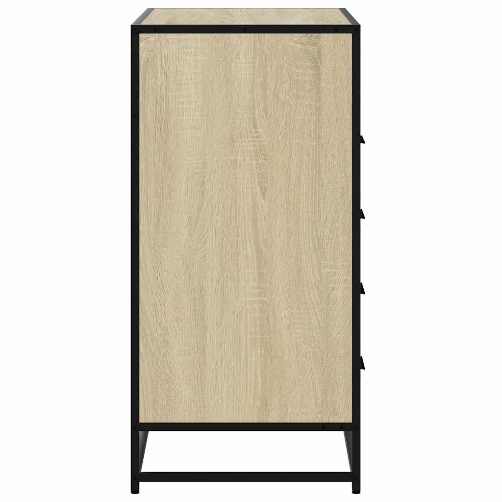 vidaXL Dulap cu sertare, stejar sonoma, 70x41x83,5 cm, lemn prelucrat vidaXL Dulap cu sertare, stejar sonoma, 70x41x83,5 cm, lemn prelucrat