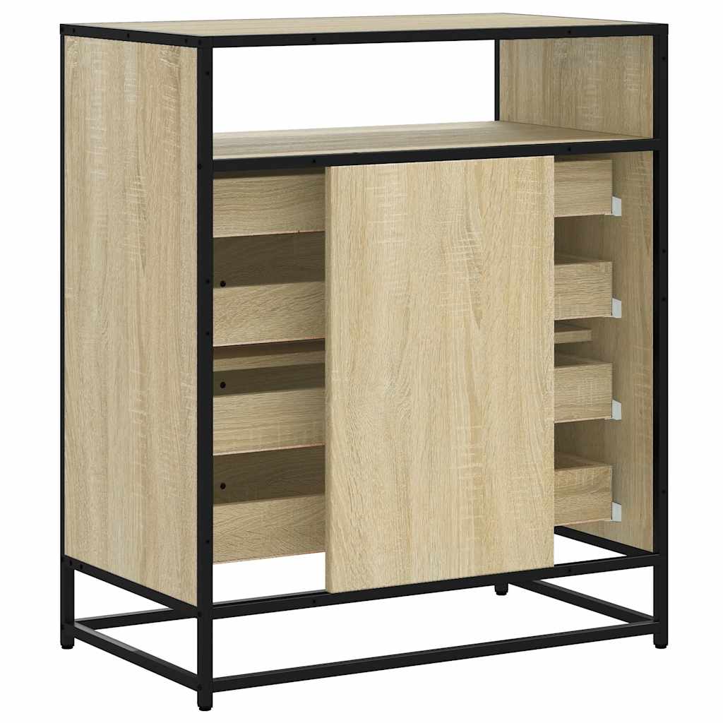 vidaXL Dulap cu sertare, stejar sonoma, 70x41x83,5 cm, lemn prelucrat vidaXL Dulap cu sertare, stejar sonoma, 70x41x83,5 cm, lemn prelucrat