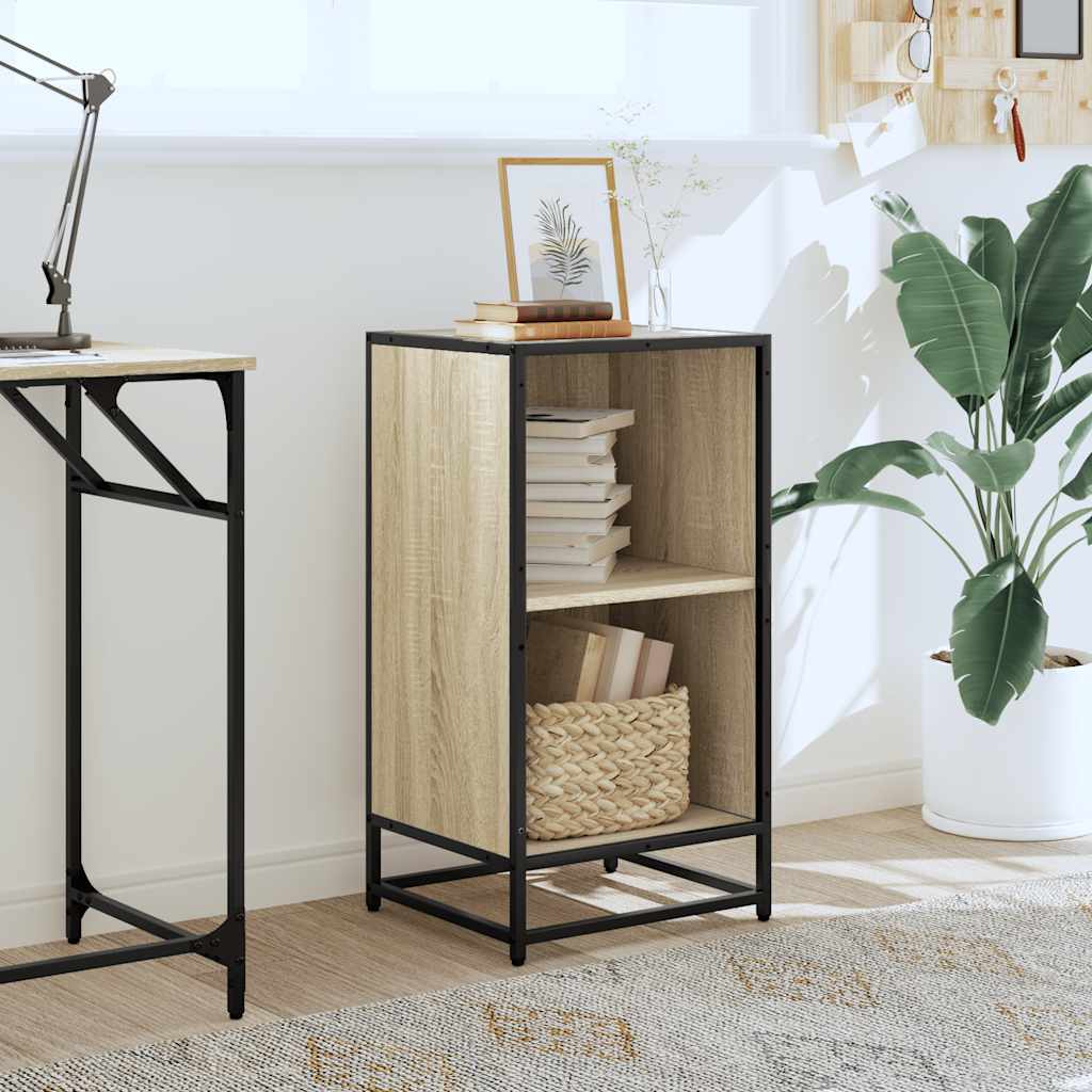 vidaXL Bibliotecă, stejar Sonoma, 40x35x76 cm, PAL vidaXL Bibliotecă, stejar Sonoma, 40x35x76 cm, PAL