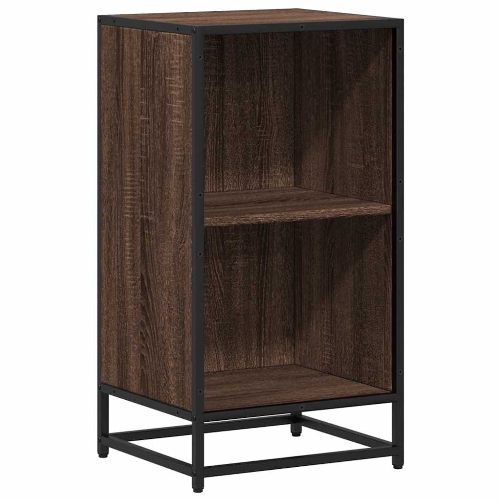 vidaXL Bibliotecă, stejar maro, 40x35x76 cm, lemn prelucrat vidaXL Bibliotecă, stejar maro, 40x35x76 cm, lemn prelucrat