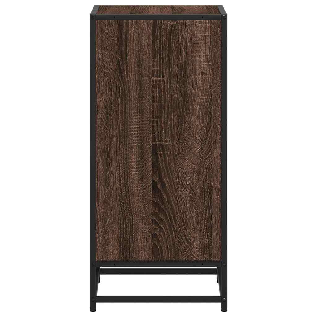 vidaXL Bibliotecă, stejar maro, 40x35x76 cm, lemn prelucrat vidaXL Bibliotecă, stejar maro, 40x35x76 cm, lemn prelucrat