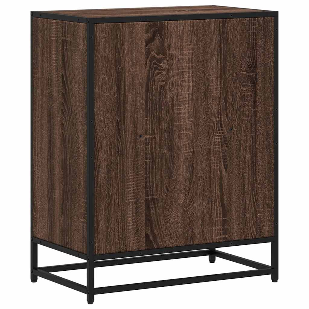 vidaXL Bibliotecă, stejar maro, 60x35x76 cm, lemn prelucrat vidaXL Bibliotecă, stejar maro, 60x35x76 cm, lemn prelucrat
