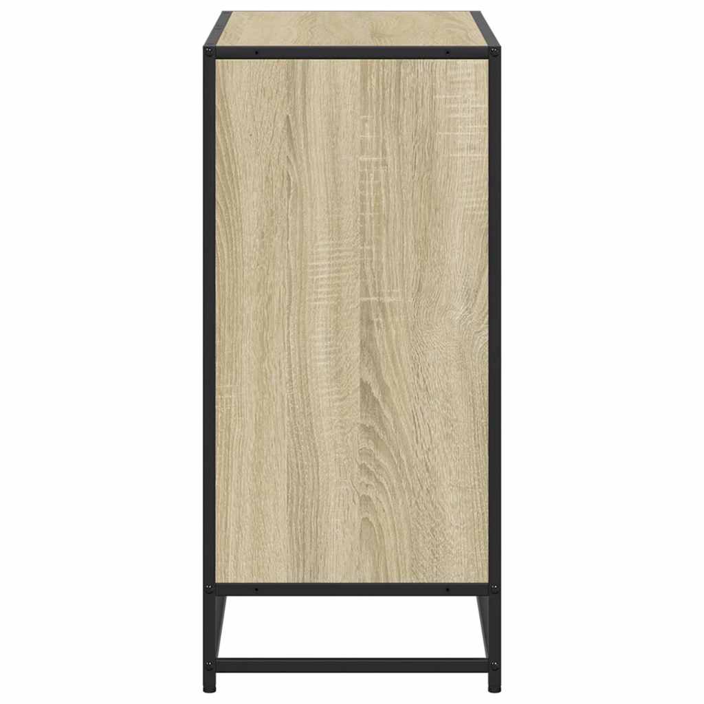 vidaXL Bibliotecă, stejar sonoma, 80,5x35x76 cm, lemn prelucrat vidaXL Bibliotecă, stejar sonoma, 80,5x35x76 cm, lemn prelucrat