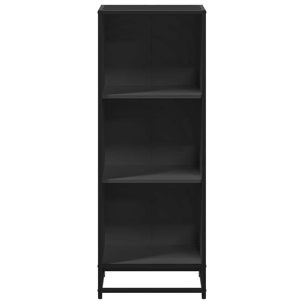 vidaXL Dulap cu cărți negru 40x35x107,5 cm lemn prelucrat vidaXL Dulap cu cărți negru 40x35x107,5 cm lemn prelucrat