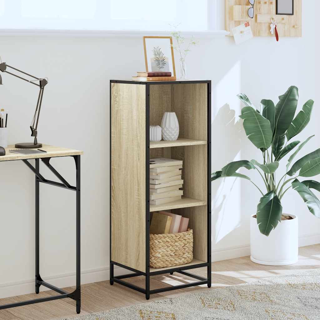 vidaXL Bibliotecă, stejar Sonoma, 40x35x107,5 cm, PAL vidaXL Bibliotecă, stejar Sonoma, 40x35x107,5 cm, PAL