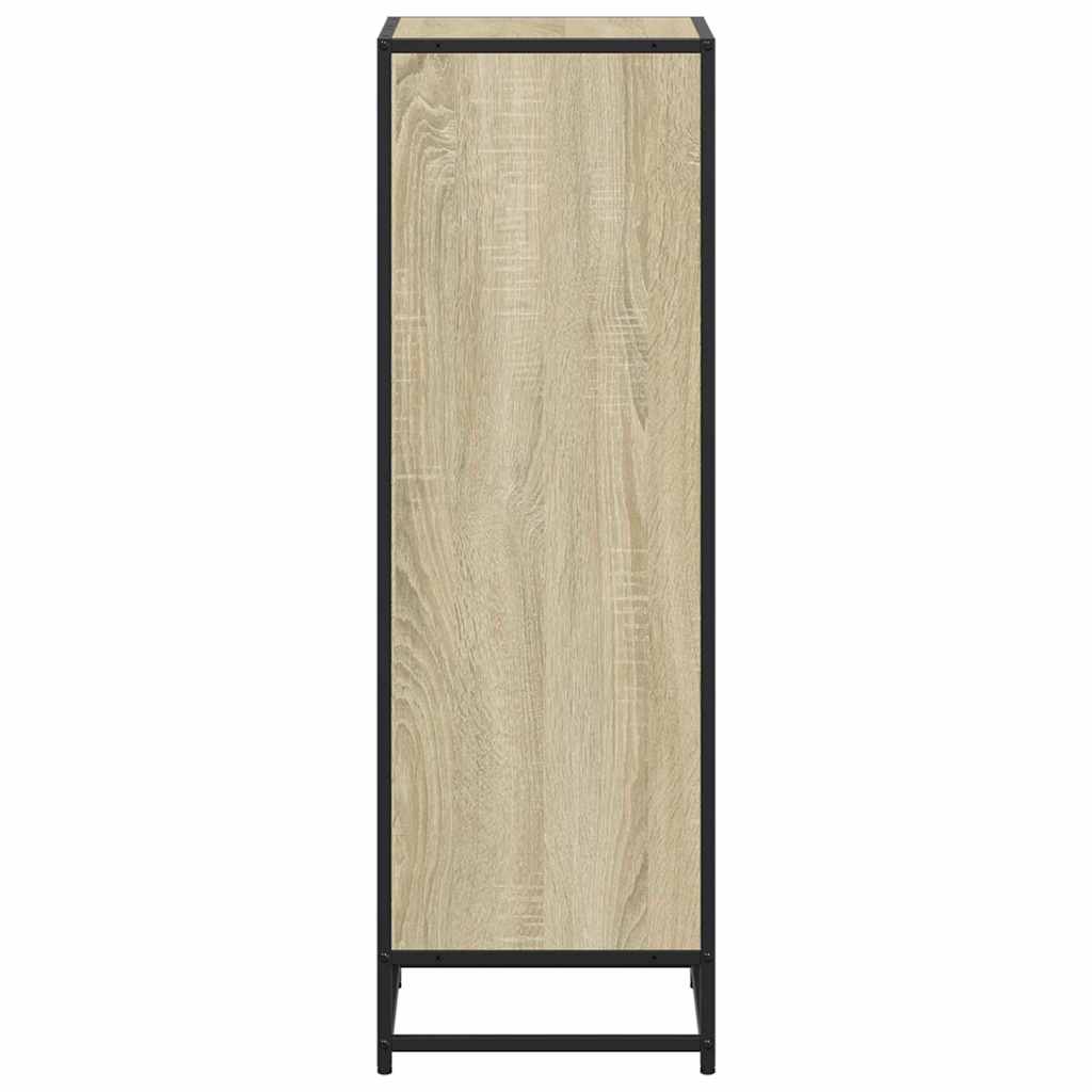 vidaXL Bibliotecă, stejar Sonoma, 40x35x107,5 cm, PAL vidaXL Bibliotecă, stejar Sonoma, 40x35x107,5 cm, PAL