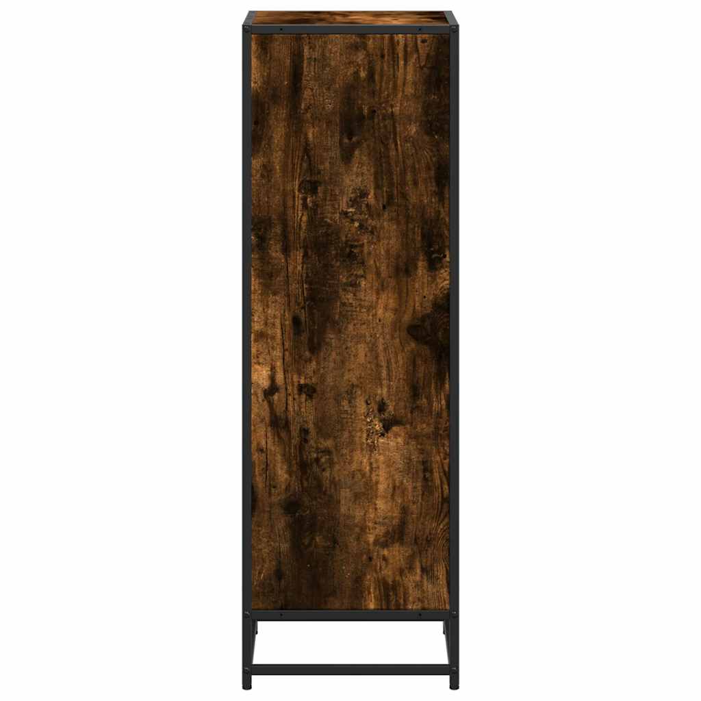 vidaXL Bibliotecă, stejar fumuriu, 40x35x107,5 cm, lemn prelucrat vidaXL Bibliotecă, stejar fumuriu, 40x35x107,5 cm, lemn prelucrat