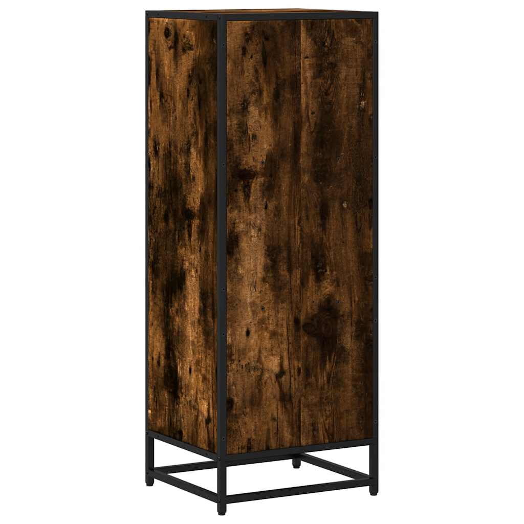 vidaXL Bibliotecă, stejar fumuriu, 40x35x107,5 cm, lemn prelucrat vidaXL Bibliotecă, stejar fumuriu, 40x35x107,5 cm, lemn prelucrat