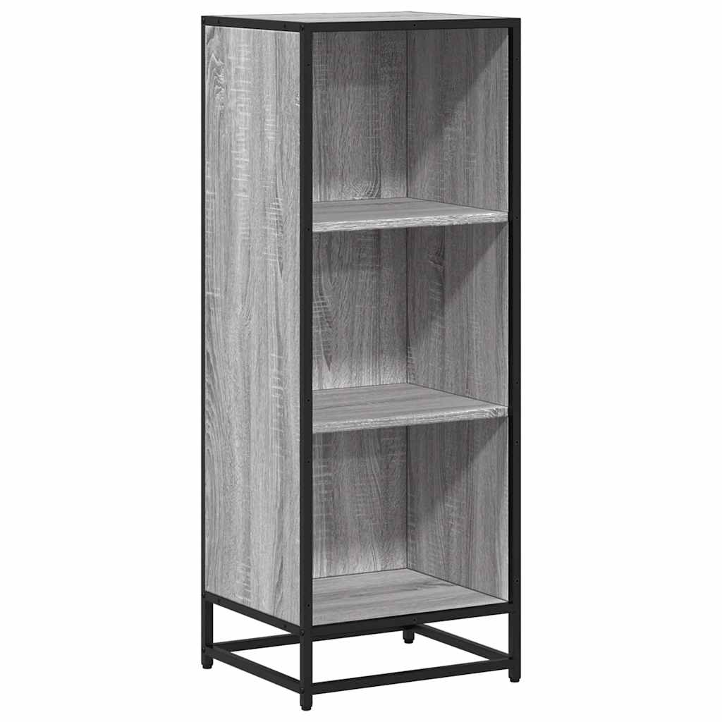 vidaXL Bibliotecă, gri sonoma, 40x35x107,5 cm, lemn prelucrat vidaXL Bibliotecă, gri sonoma, 40x35x107,5 cm, lemn prelucrat